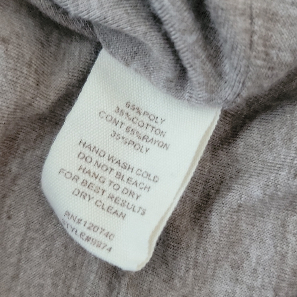 Mystree Skylar Asymmetrical Knit Zip Jacket in Taupe - Picture 8 of 15